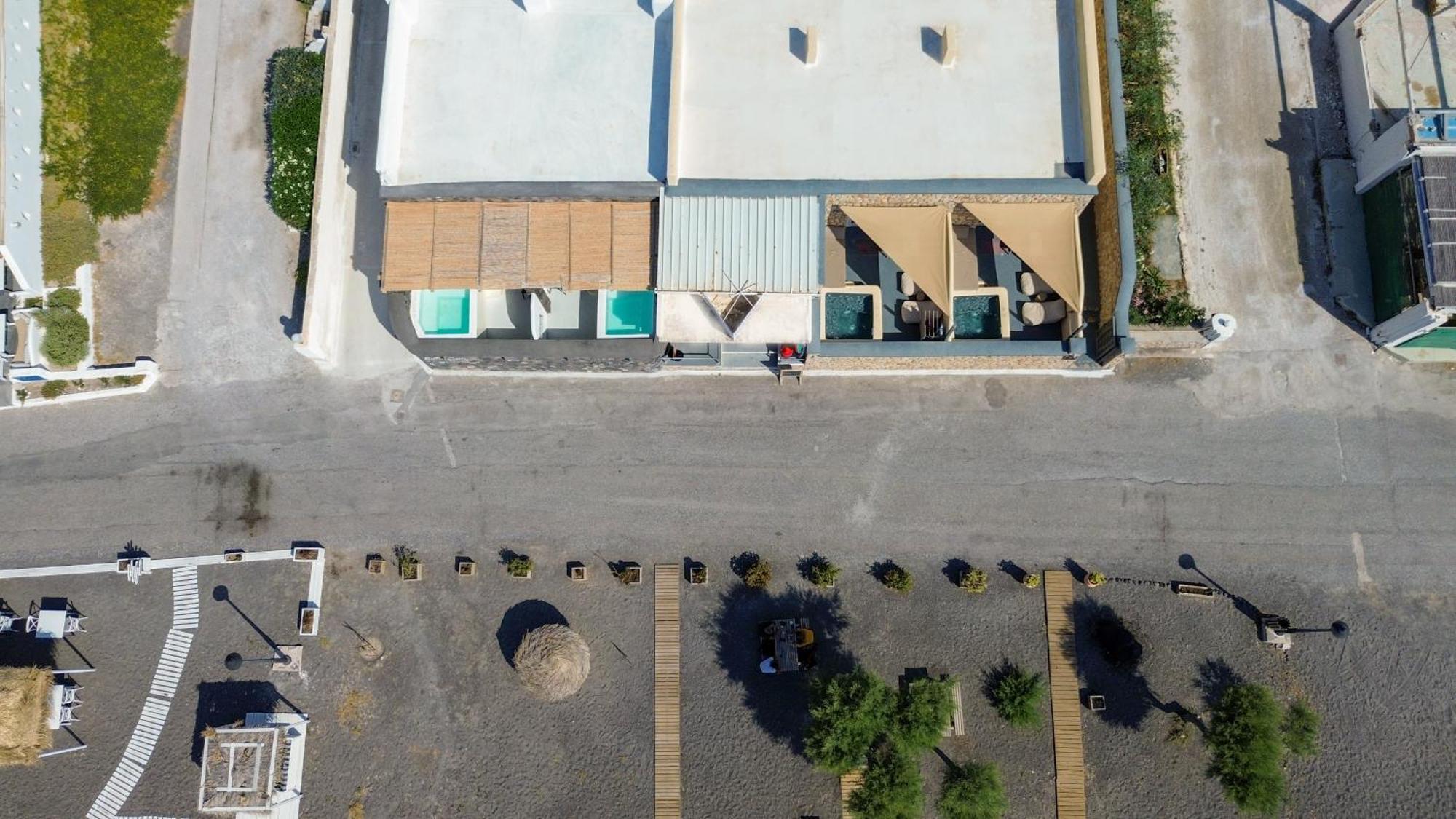 Cyclops Beach Apartments เปริโวลอส ภายนอก รูปภาพ